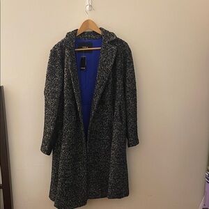 Torrid Black and Gray Coat